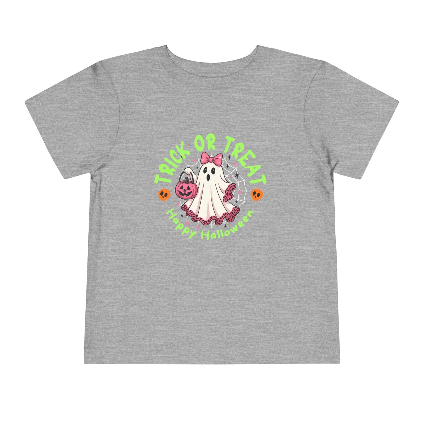 Halloween Toddler T-Shirt, Trick or Treat Tee, Kids Costume Shirt, Spooky Season Apparel, Fall Holiday Gift