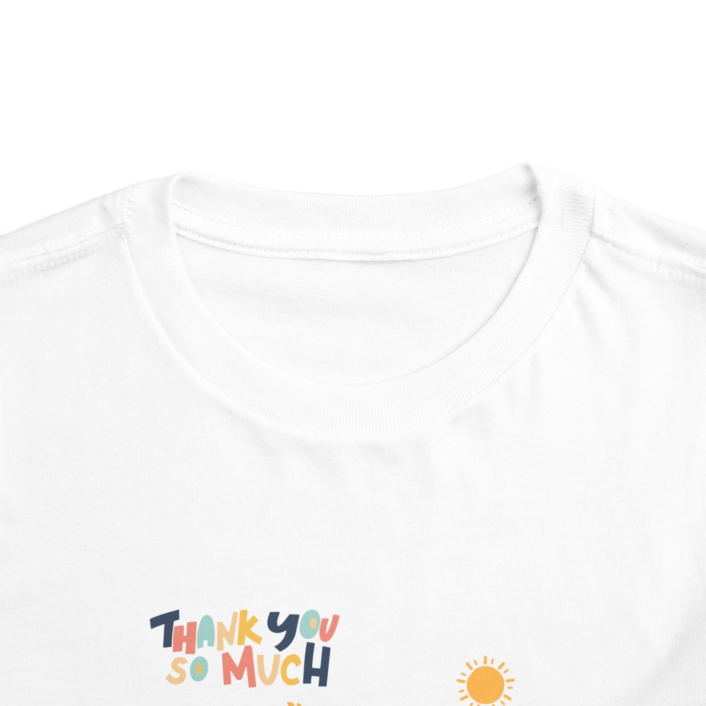 Thank You So Much Toddler Tee, Cute Kids T-Shirt, Birthday Gift, Summer Outfit, Toddler Apparel, Happy Vibes, Animal Tee