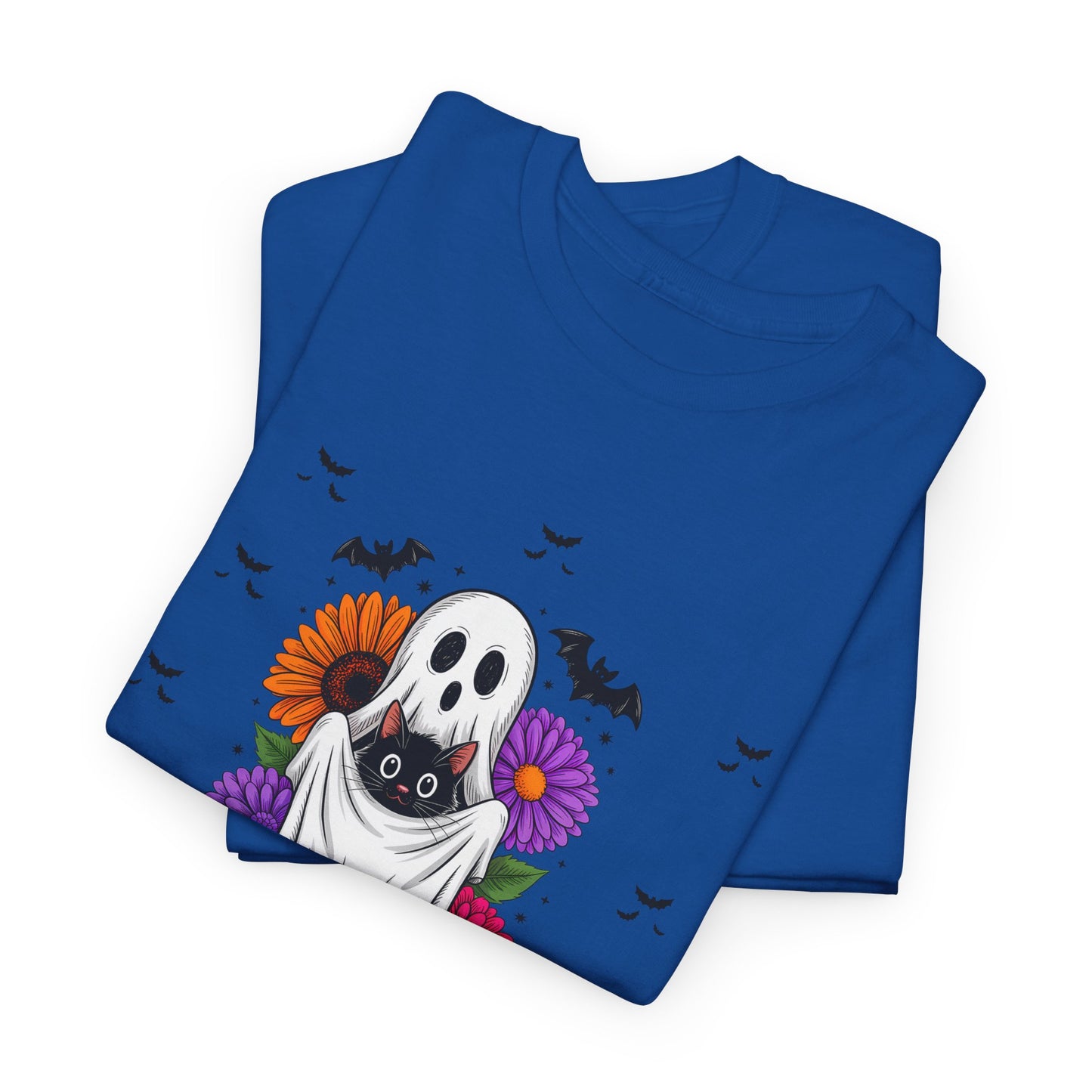 Halloween Ghost Unisex Tee, Perfect for Trick-or-Treating, Spooky Season Shirts, Fall Vibes, Halloween Party Attire