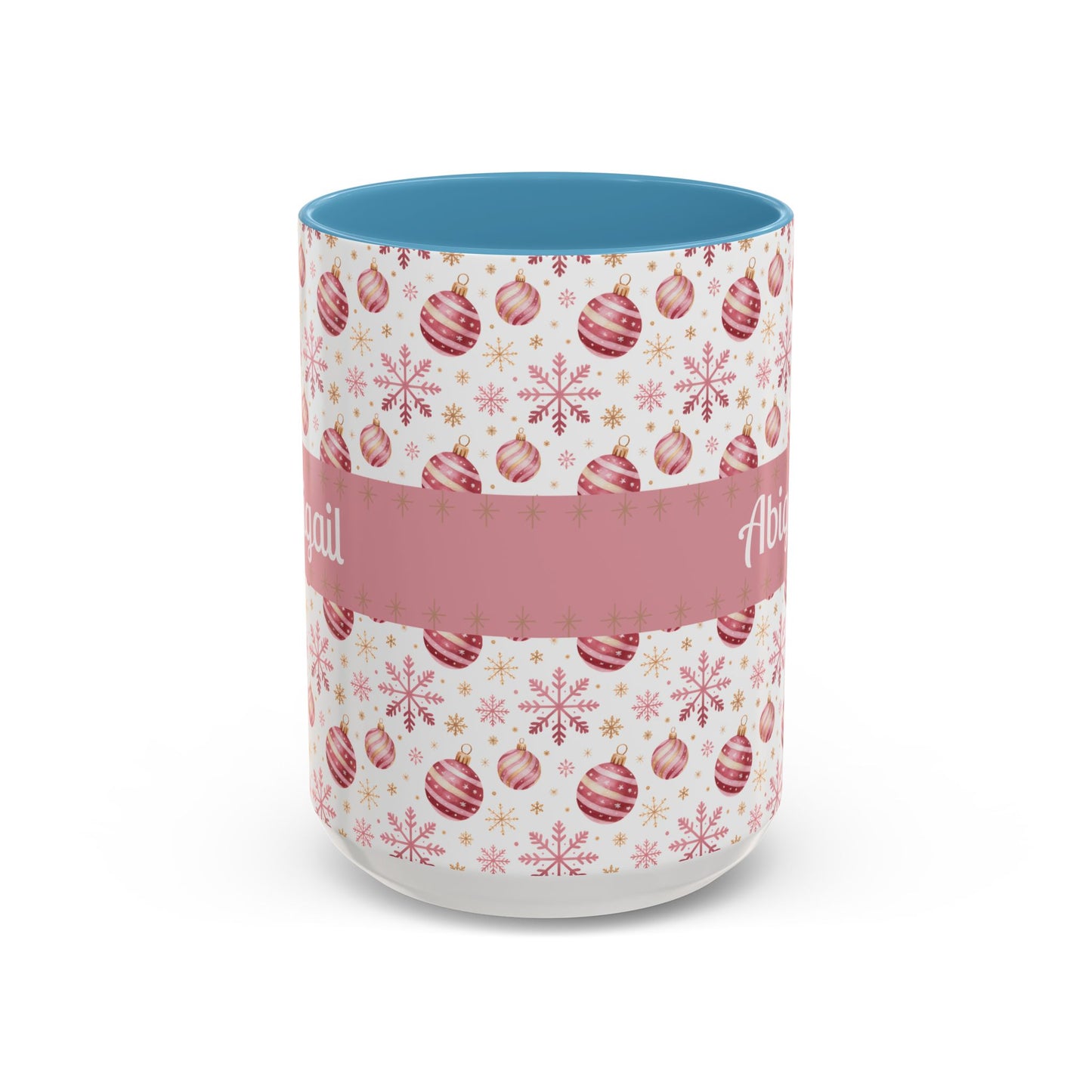 Personalized Holiday Coffee Mug - Custom Name - Festive Christmas Gift, Winter Decor, Family Mug, Personalized Present