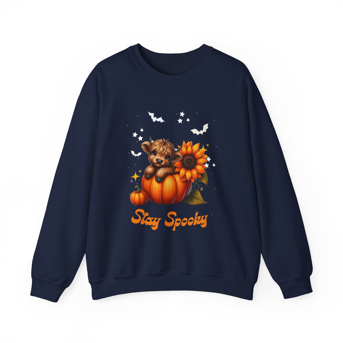 Stay Spooky Crewneck Sweatshirt, Halloween Apparel, Cozy Unisex Sweatshirt, Fall Fashion, Seasonal Gift, Casual Style