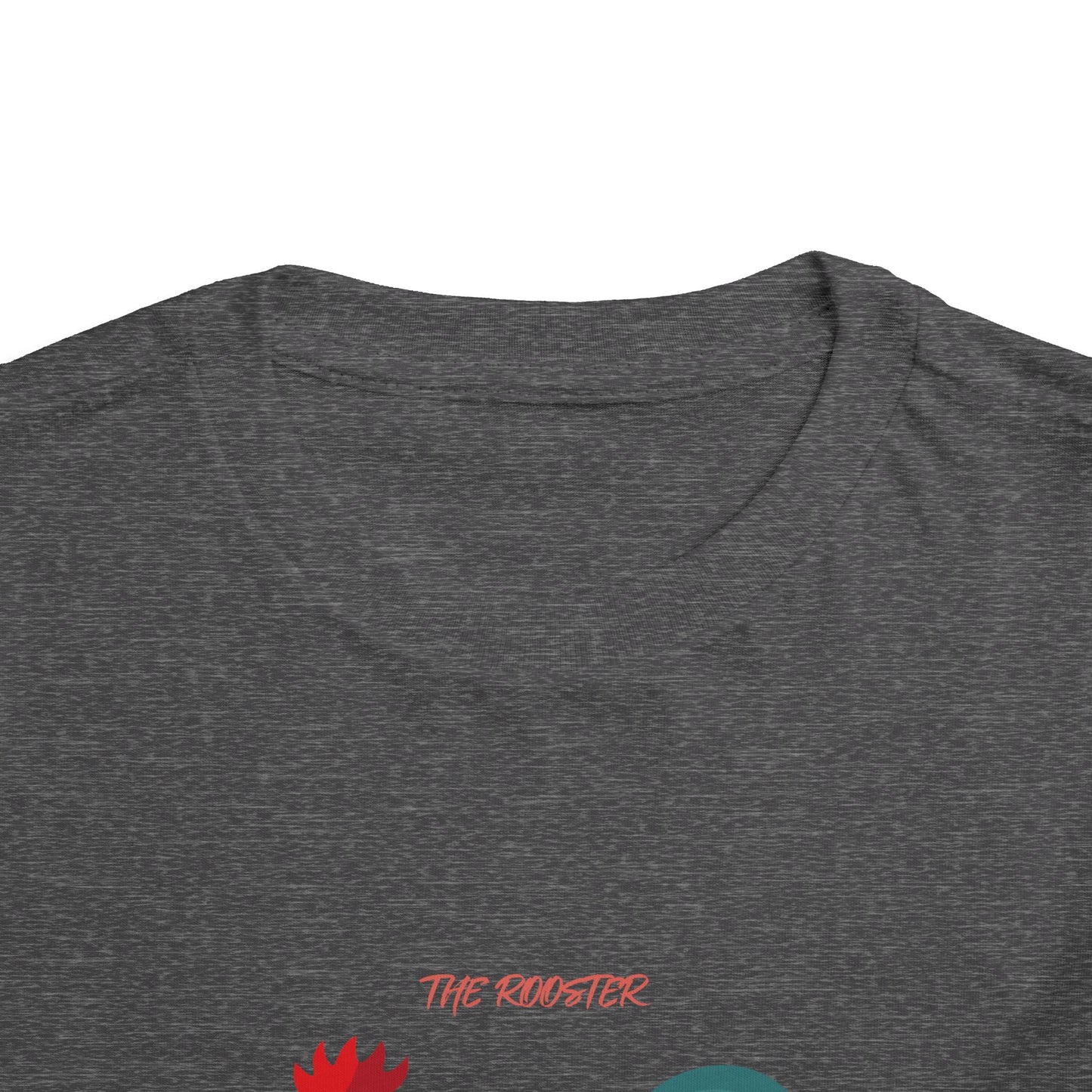 Colorful Rooster Toddler Tee - Perfect for Farm Lovers, Playdates, Birthday Gifts, Cute Casual Wear, Summer Outfits
