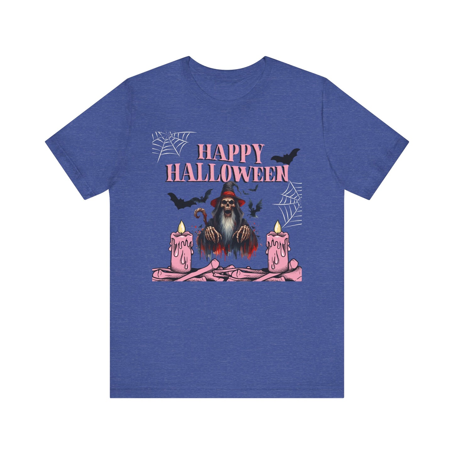 Happy Halloween Unisex T-Shirt | Spooky Seasonal Tee, Halloween Apparel, Ghostly Gifts, Casual Wear, October Celebration Shirt