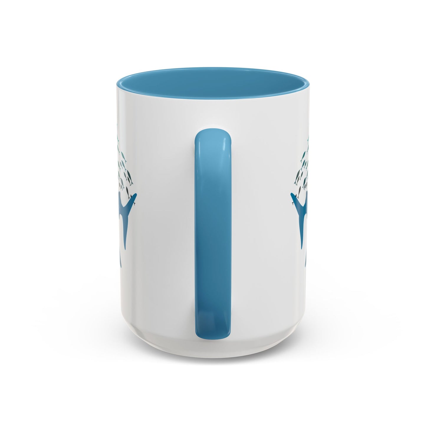 Whale Shark school of fish and buddles Coffee Mug