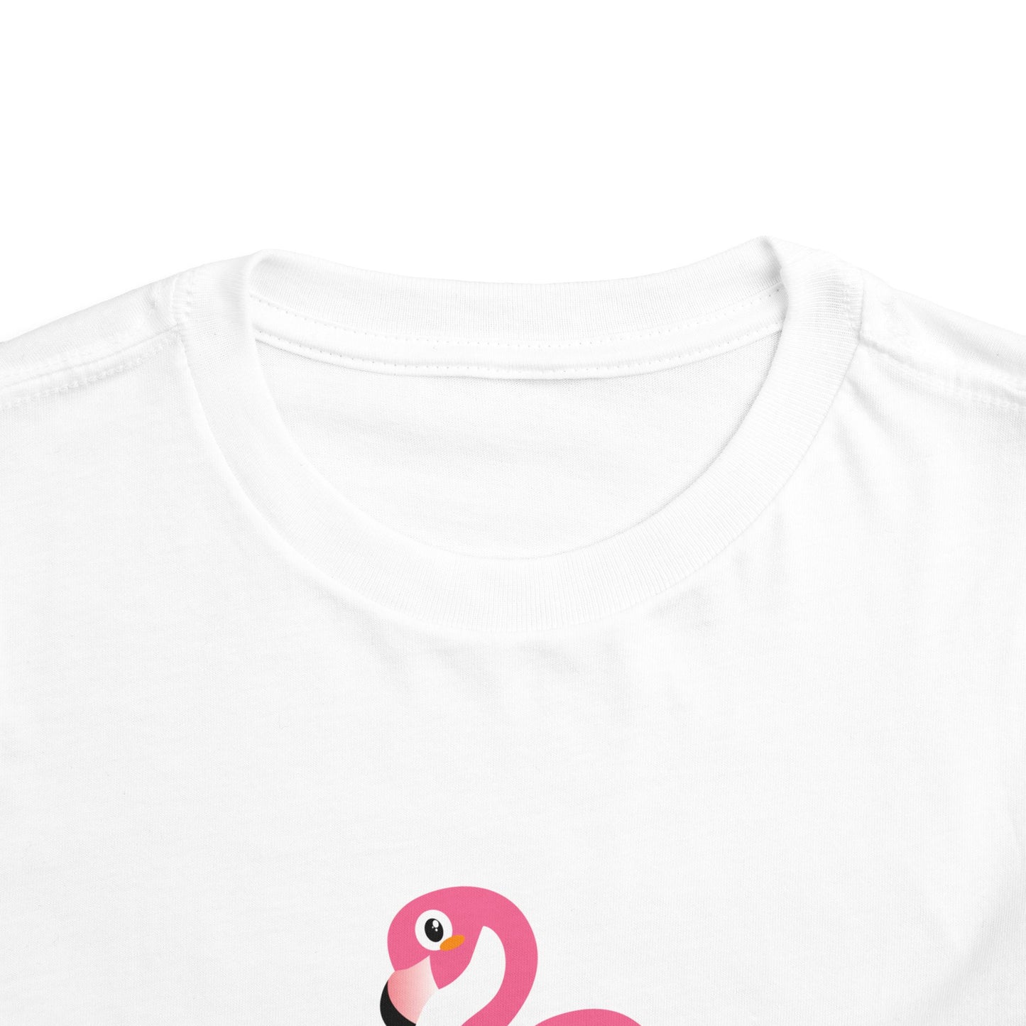 Whimsical Flamingo Toddler Tee - Fun Summer Kids Shirt, Playful Gift for Birthdays, Beach Days, Everyday Wear, Cute Summer Apparel
