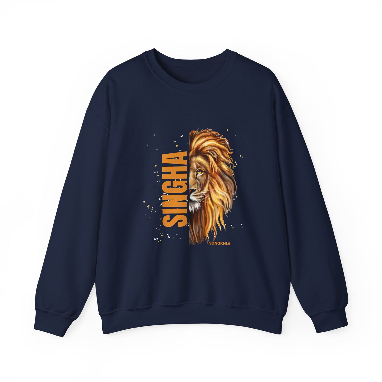 Majestic Lion Sweatshirt | Unisex Heavy Blend™ Crewneck | Gift for Animal Lovers, Stylish Fashion, Cozy Outfit, Unique Design, Casual Wear