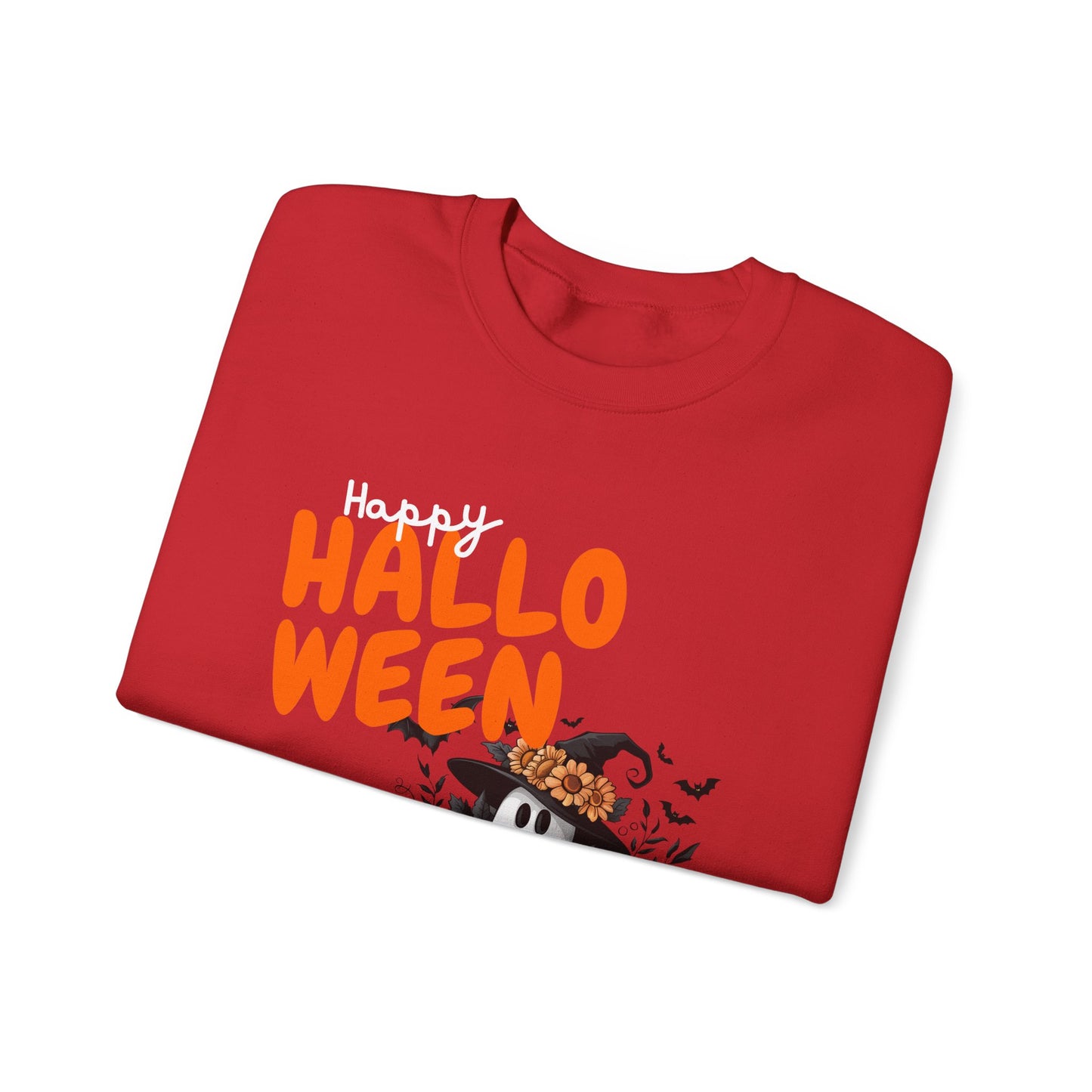 Halloween Unisex Crewneck Sweatshirt, Cozy Fall Apparel, Halloween Costume, Cute Ghost Sweatshirt, Unisex Halloween Gift