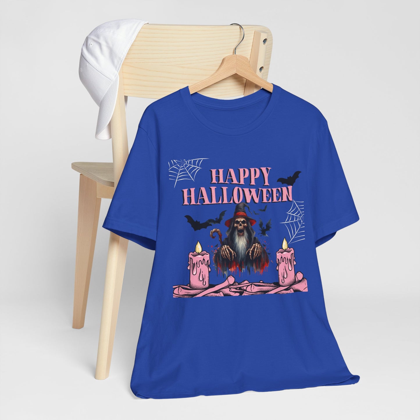 Happy Halloween Unisex T-Shirt | Spooky Seasonal Tee, Halloween Apparel, Ghostly Gifts, Casual Wear, October Celebration Shirt