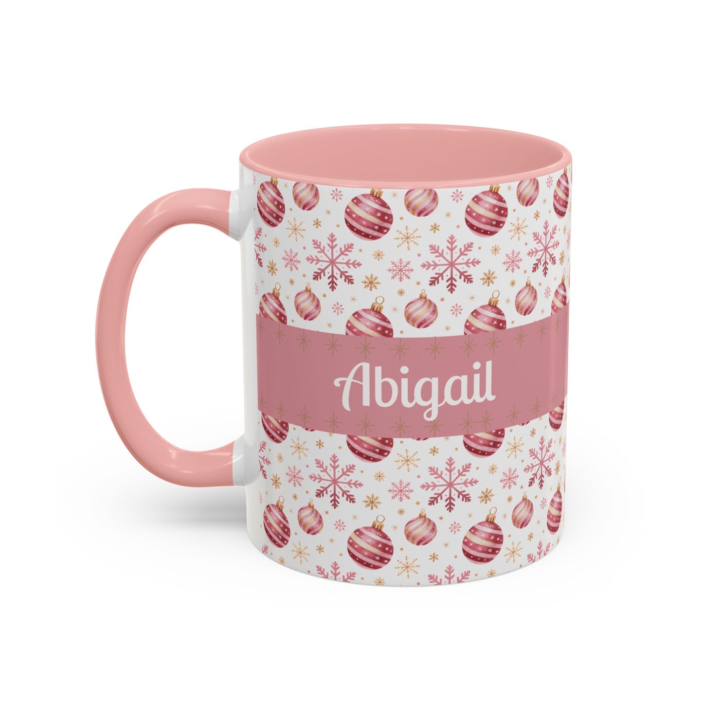 Personalized Holiday Coffee Mug - Custom Name - Festive Christmas Gift, Winter Decor, Family Mug, Personalized Present