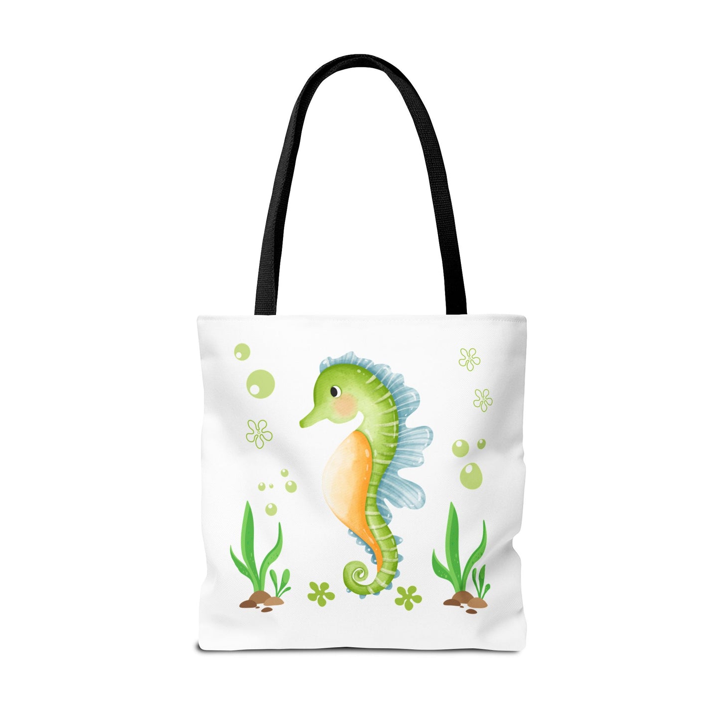 Seahorse with a focus on the natural world Tote Bag