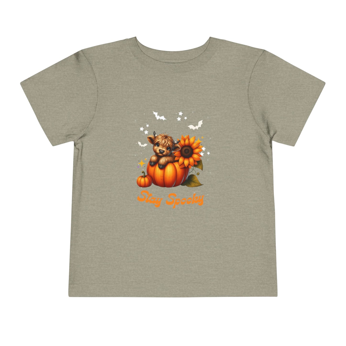 Toddler Halloween T-Shirt, Cute Pumpkin Tee, Stay Spooky Shirt, Toddler Fall Apparel, Kids Halloween Costume