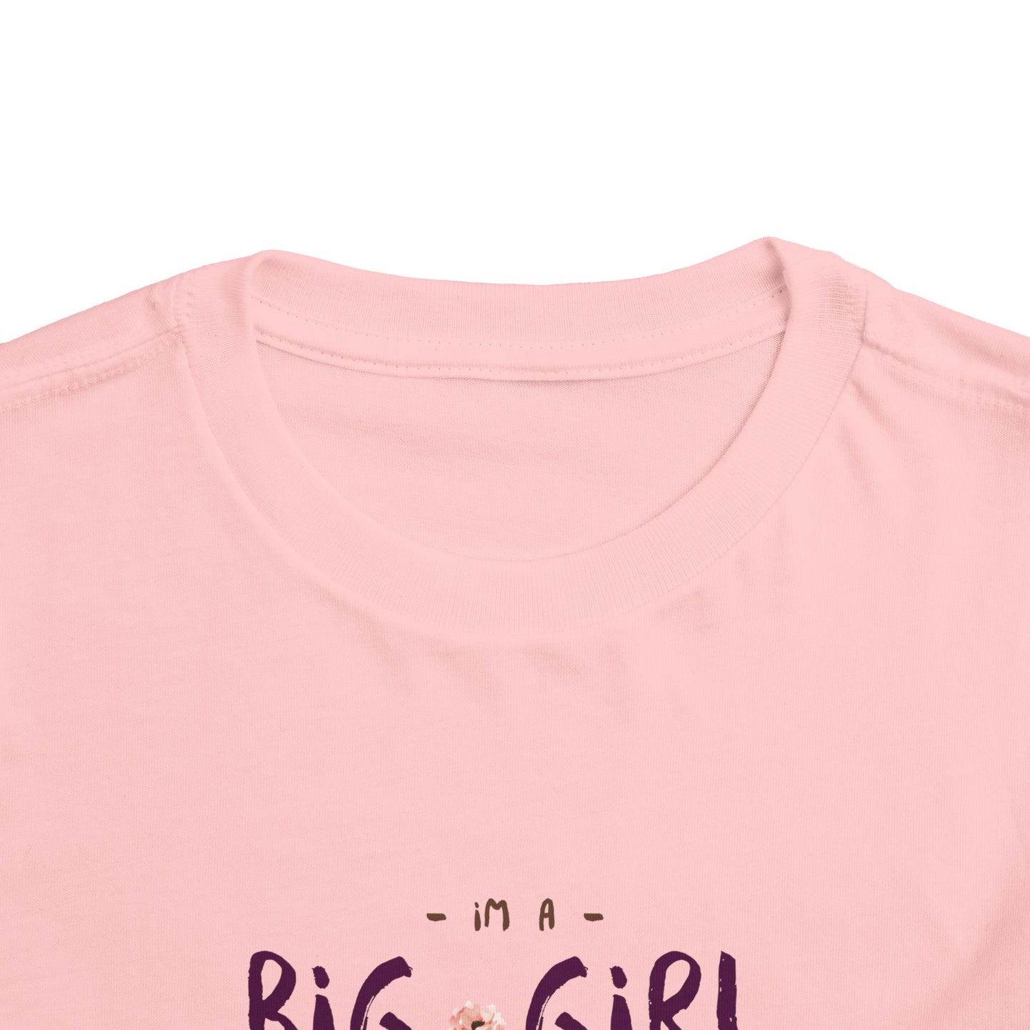 Big Girl Toddler Tee, Cute Elephant Design, Kids Birthday Gift, Toddler Clothing, Nursery Outfit, Playtime T-Shirt