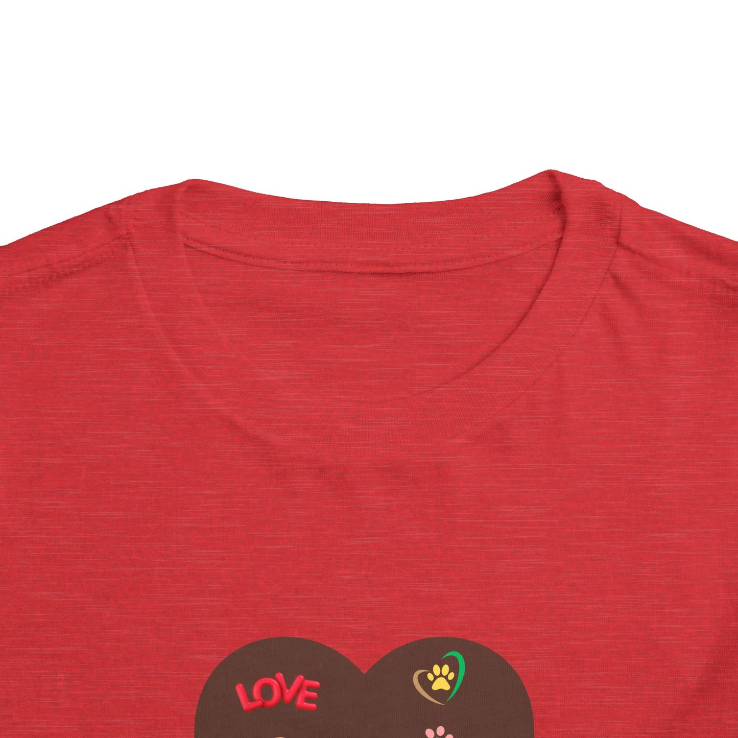 Bulldog Love Toddler Tee - Cute Dog Shirt, Baby Gift, Pet Lover Apparel, Kids Summer Style, Adorable Animal Tee