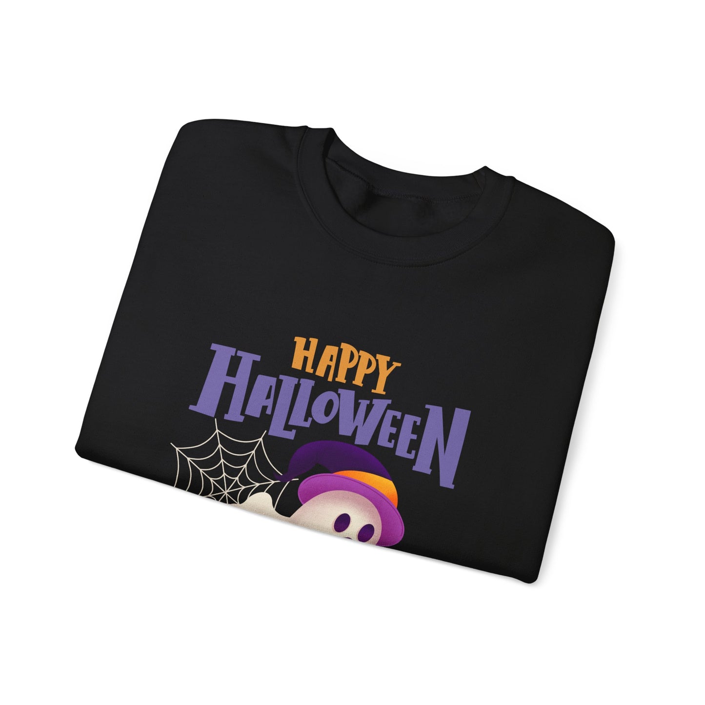 Halloween Ghost Sweatshirt | Unisex Crewneck | Spooky Season Apparel, Halloween Gift, Cozy Outfit, Festival Wear, Autumn Fashion