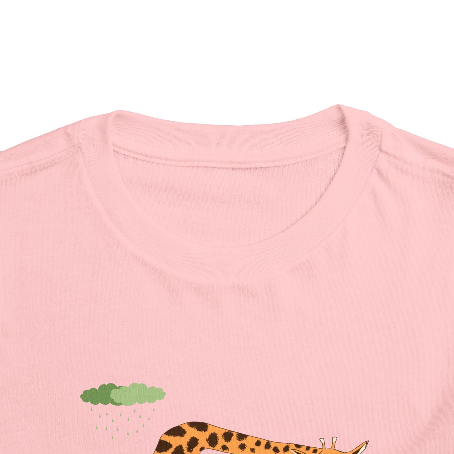 Cute Giraffe Toddler Tee, Animal Shirt, Kids Summer Tee, Playful Toddler Clothes, Gift for Baby Showers, Nursery Decor, Toddler Outfit