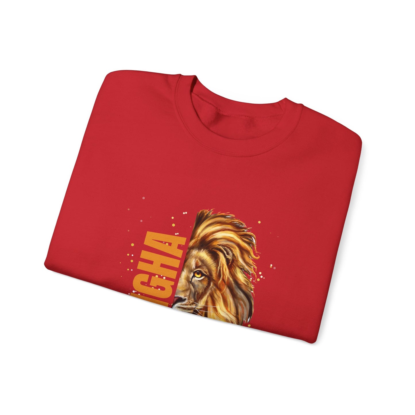 Majestic Lion Sweatshirt | Unisex Heavy Blend™ Crewneck | Gift for Animal Lovers, Stylish Fashion, Cozy Outfit, Unique Design, Casual Wear