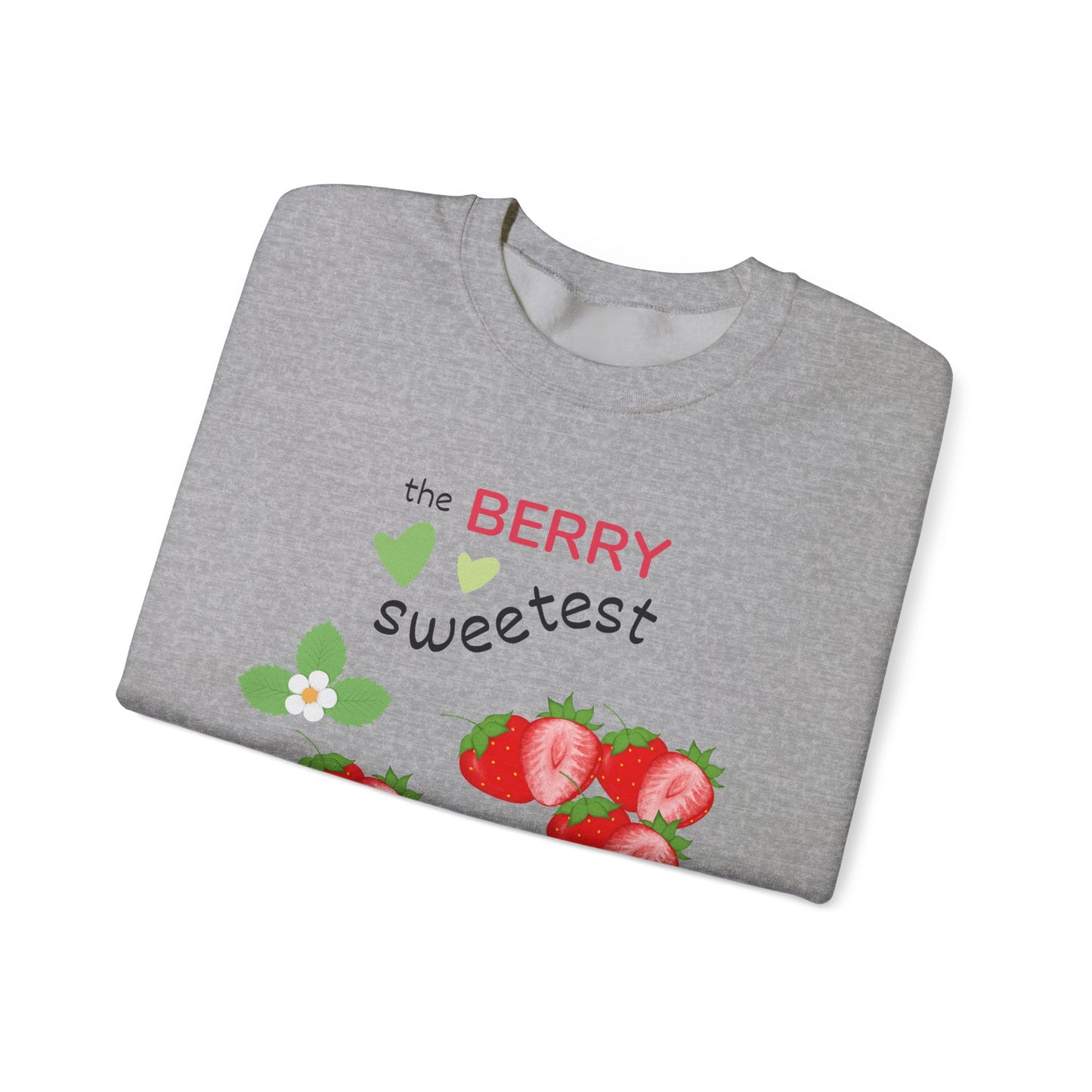 Berry Sweet Unisex Crewneck Sweatshirt - Cozy Gift, Perfect for Fall, Valentine's Day, Strawberry Lovers, Everyday Comfort