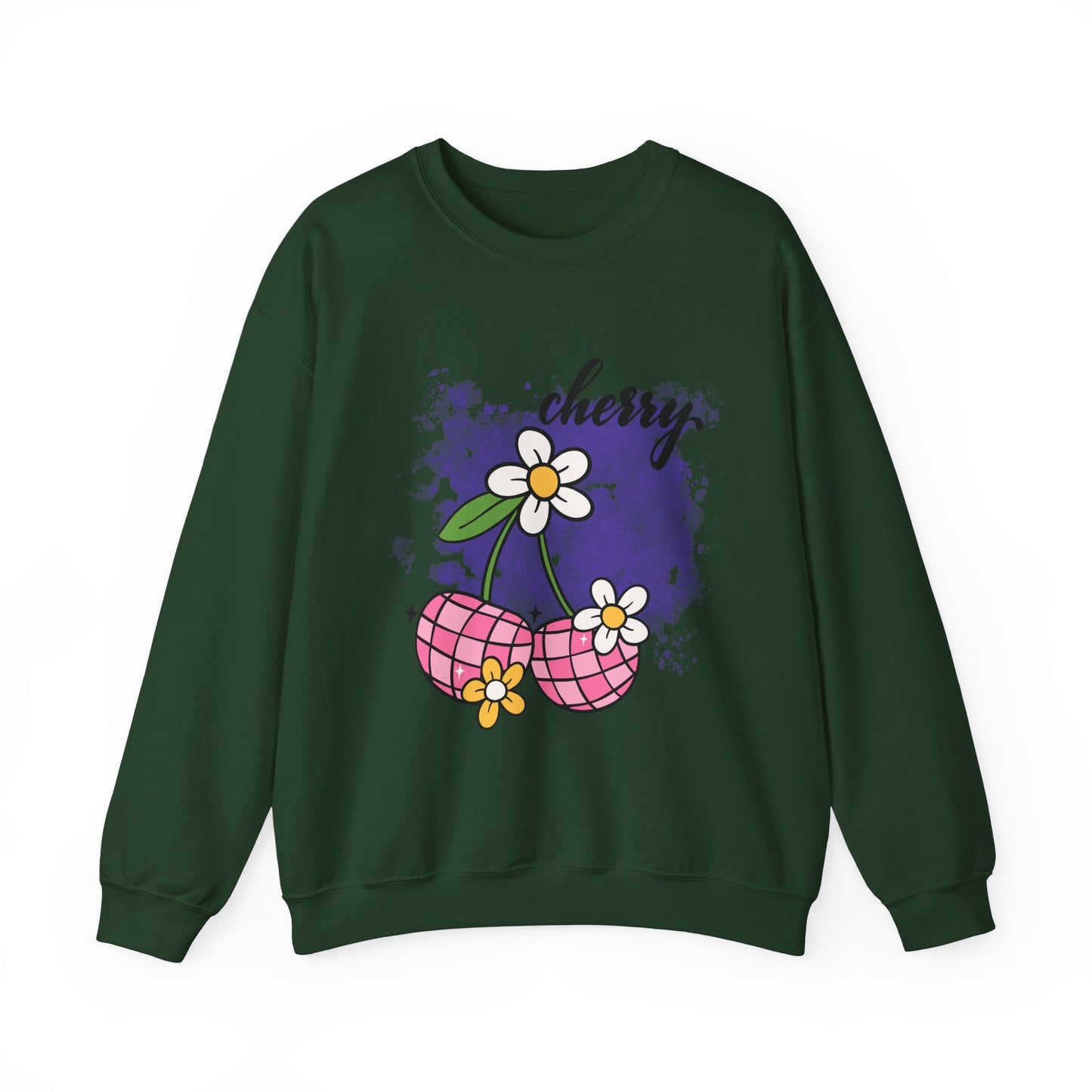 Cherry Blossom Unisex Sweatshirt, Cute Fall Fashion, Cozy Casual Wear, Gift Idea for Friends, Trendy Street Style