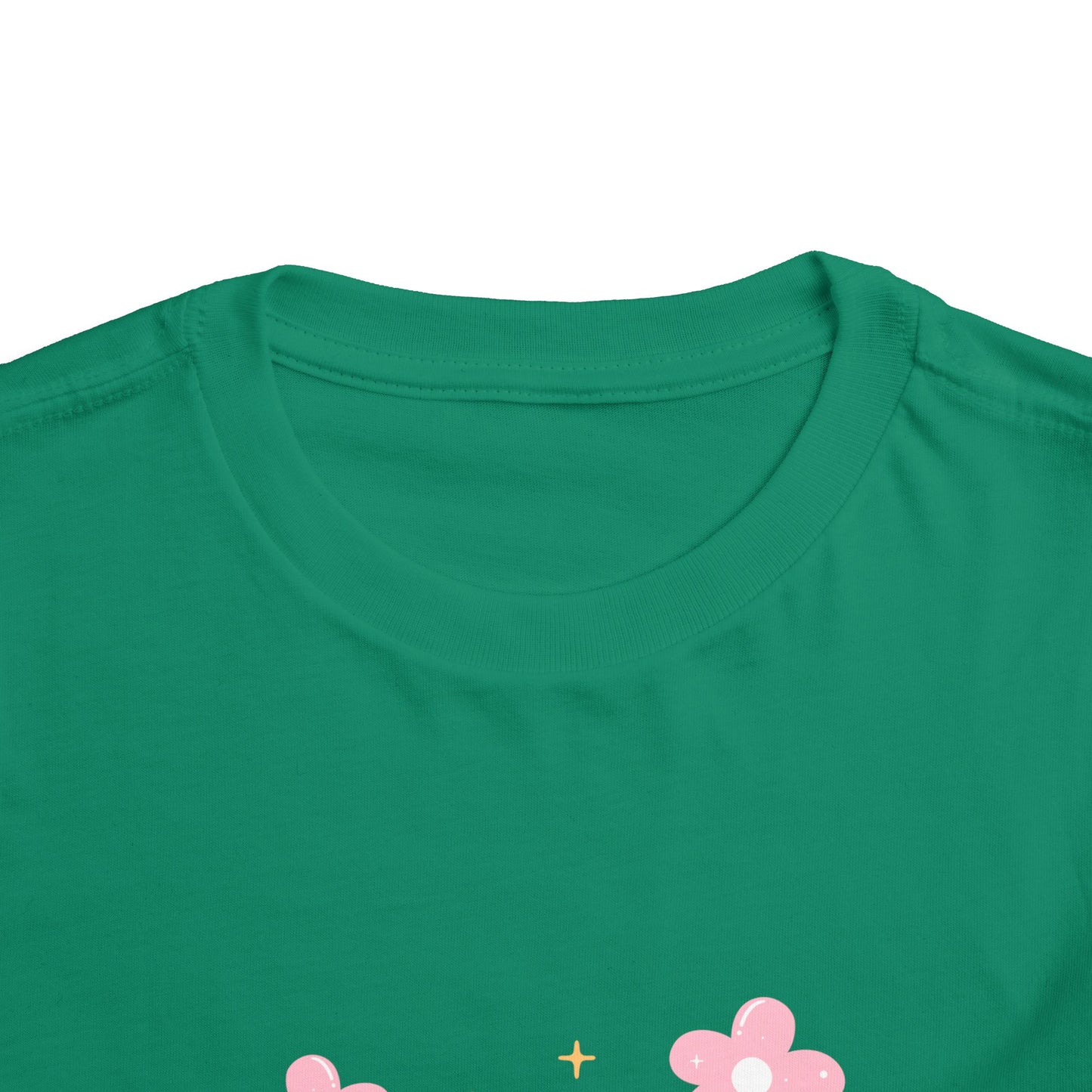 Cute Duck & Bloom Toddler Tee, Kid's Play Shirt, Toddler Summer Tee, Baby Shower Gift, Fun Spring Outfit