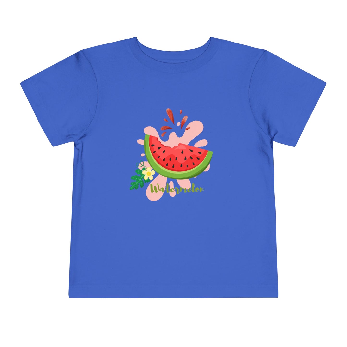 Watermelon Splash Toddler Tee, Summer Shirt, Kids T-Shirt, Cute Toddler Outfit, Fun Playwear, Birthday Gift