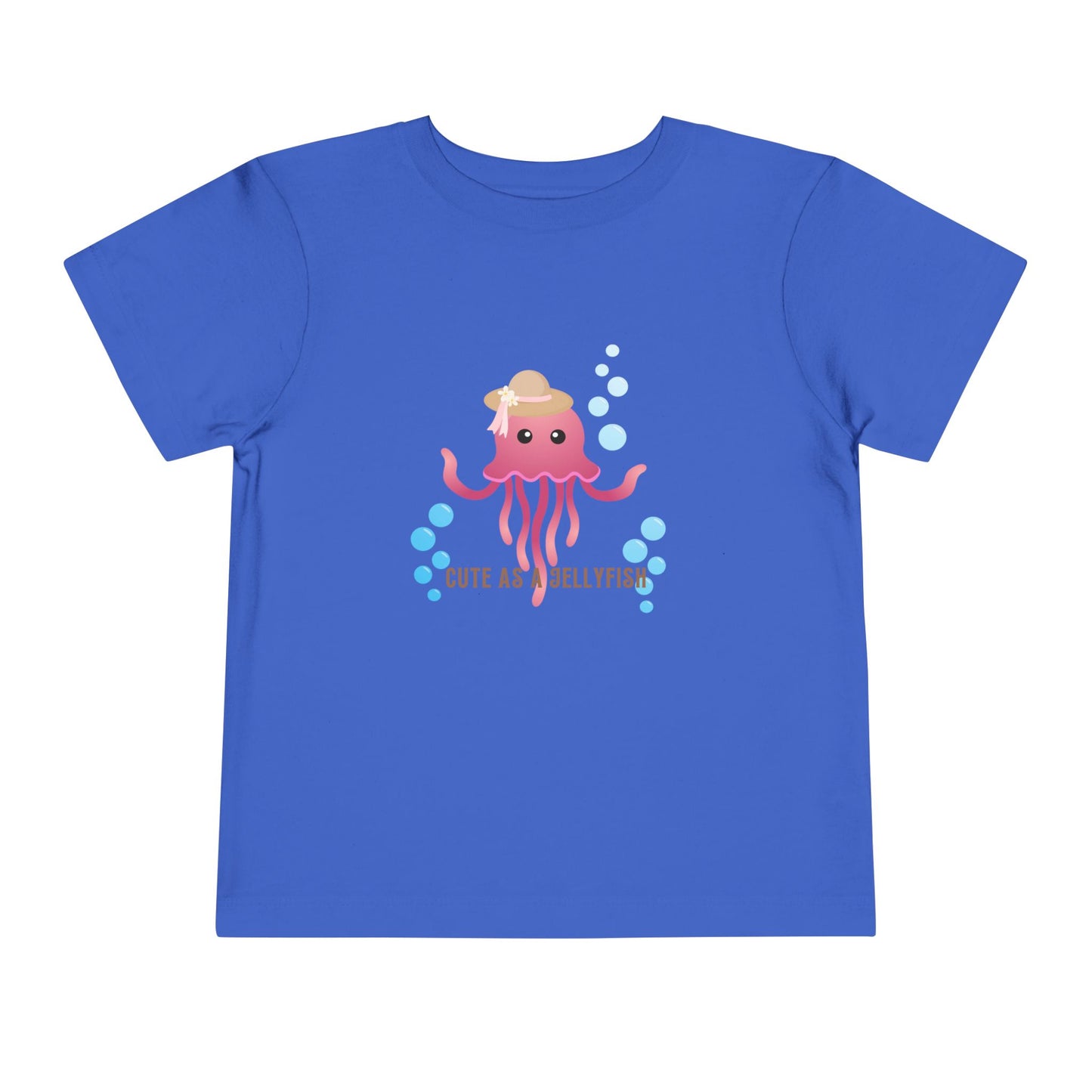Cute Jellyfish Toddler Tee, Kids Summer Shirt, Birthday Gift, Ocean Theme Apparel, Cute as a Jellyfish Design