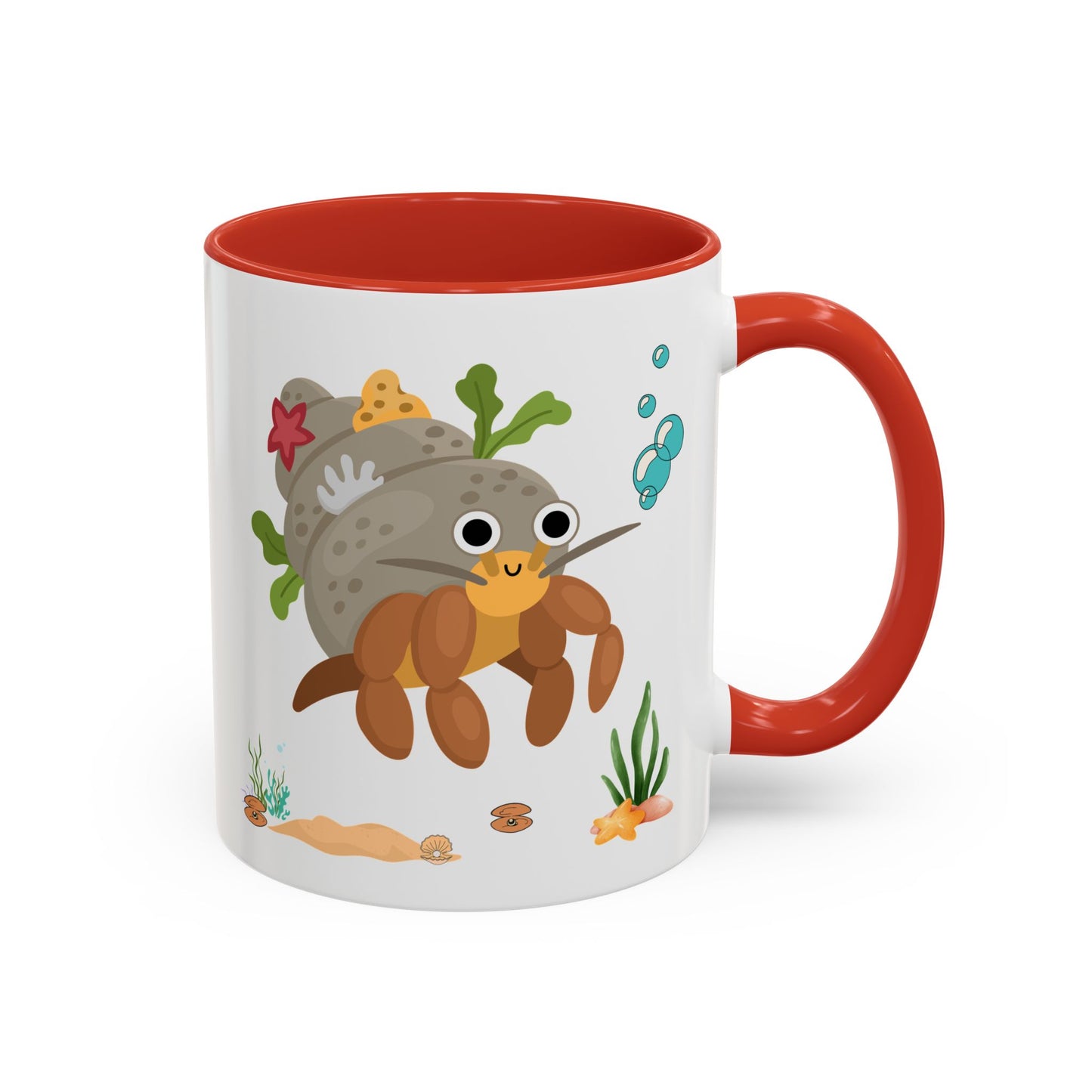 Hermit crab with shell underwater Coffee Mug