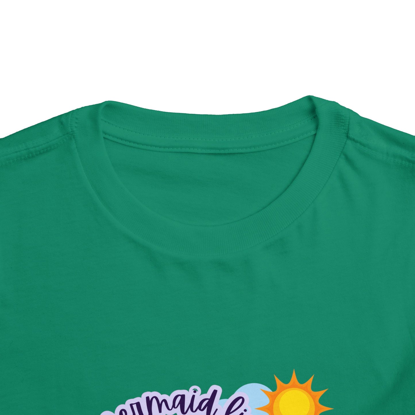 Mermaid Live Toddler Tee, Fun Summer Shirt, Cute Kids Clothing, Beach Outfit, Birthday Gift, Playtime Essential