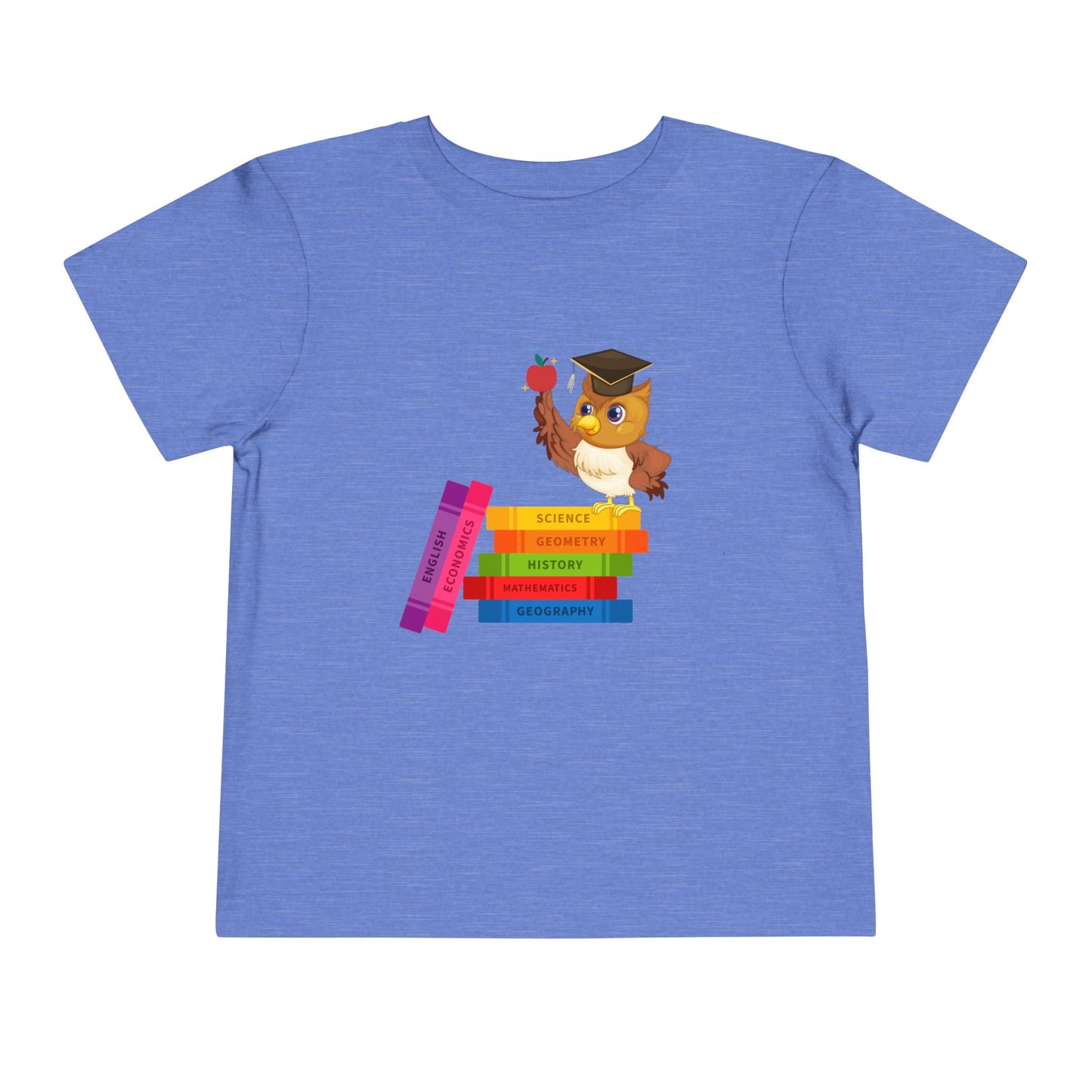 Graduation Owl Toddler Tee, Kids Graduation Gift, Cute Animal Shirt, Back to School Outfit, Book Lover Apparel, Preschool Tee