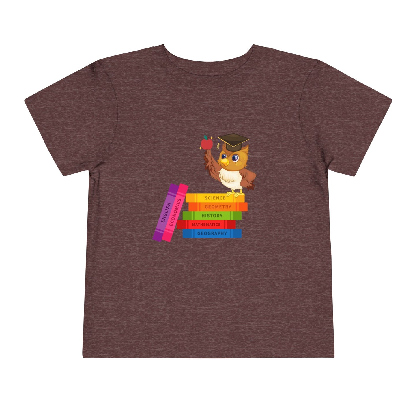 Graduation Owl Toddler Tee, Kids Graduation Gift, Cute Animal Shirt, Back to School Outfit, Book Lover Apparel, Preschool Tee