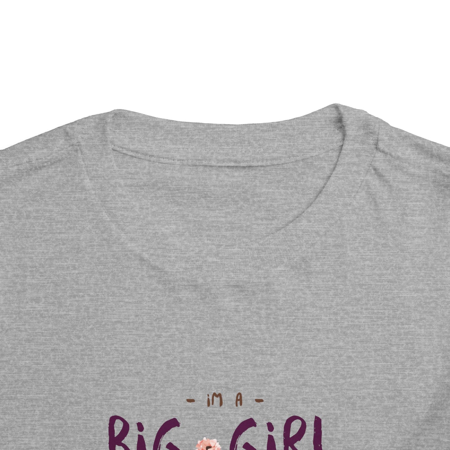 Big Girl Toddler Tee, Cute Elephant Design, Kids Birthday Gift, Toddler Clothing, Nursery Outfit, Playtime T-Shirt