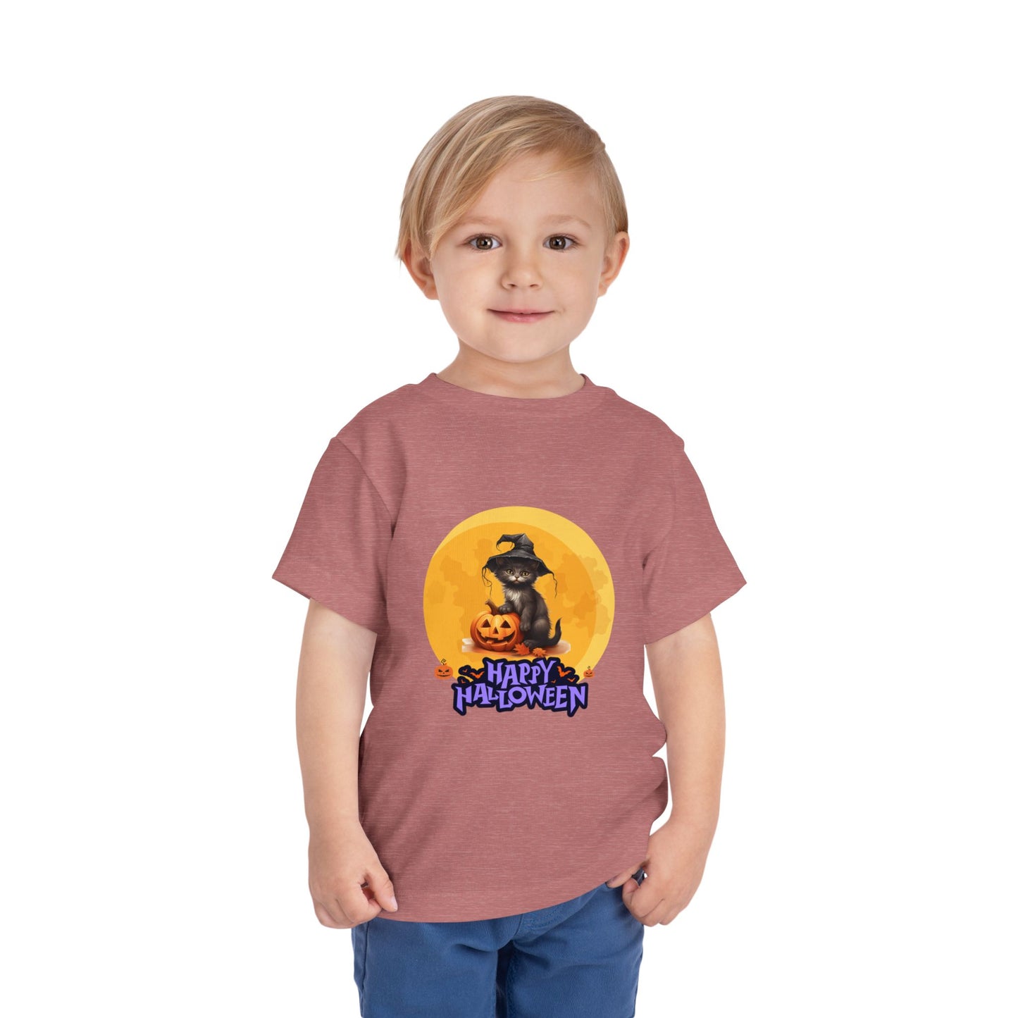 Happy Halloween Toddler Tee, Cute Halloween Shirt, Toddler Halloween Outfit, Kids Halloween Costume, Fall Festivity Apparel
