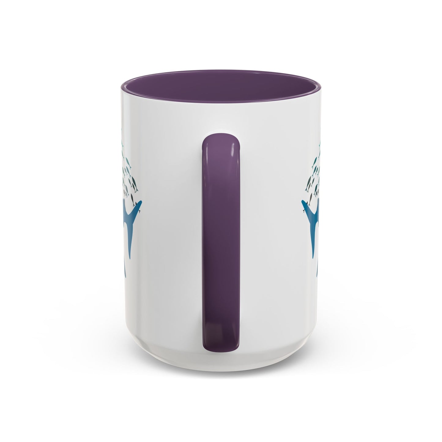 Whale Shark school of fish and buddles Coffee Mug