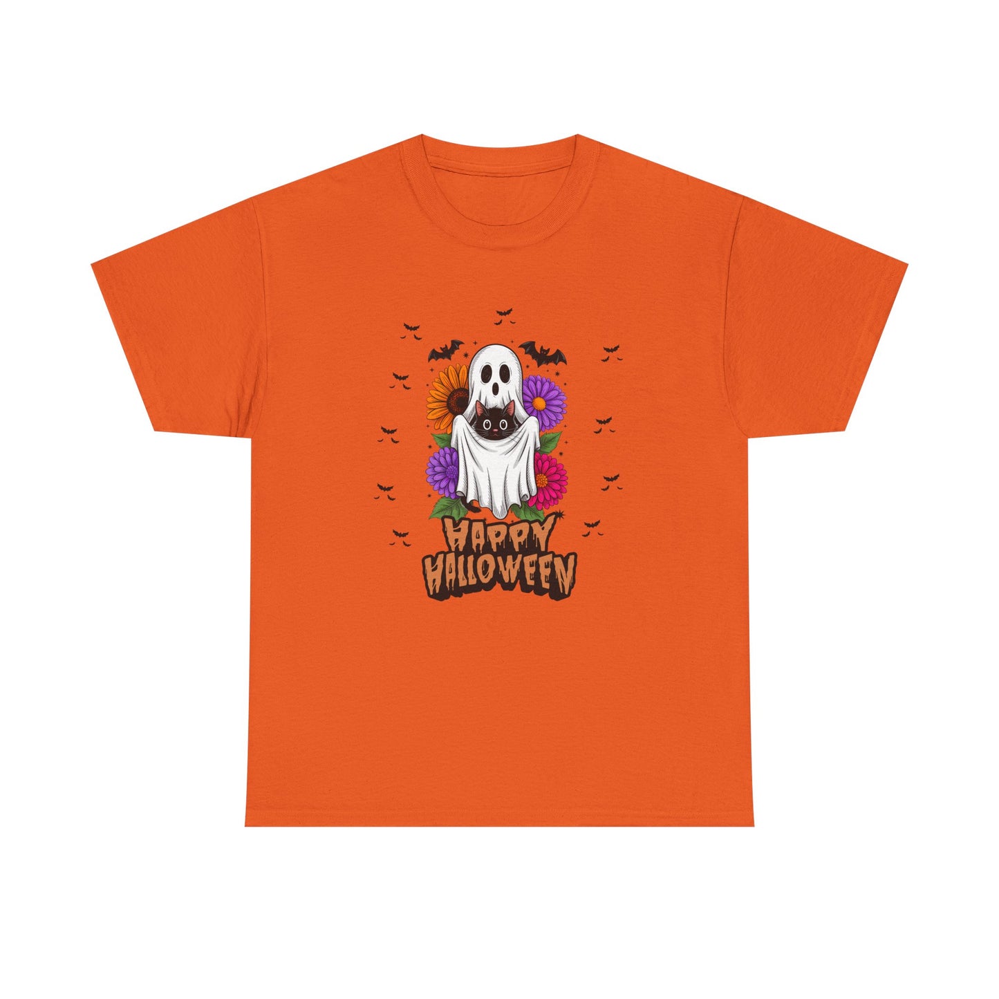 Halloween Ghost Unisex Tee, Perfect for Trick-or-Treating, Spooky Season Shirts, Fall Vibes, Halloween Party Attire