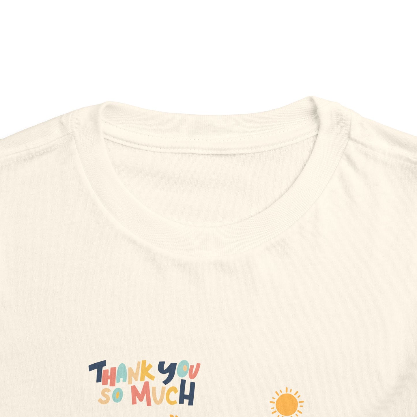 Thank You So Much Toddler Tee, Cute Kids T-Shirt, Birthday Gift, Summer Outfit, Toddler Apparel, Happy Vibes, Animal Tee