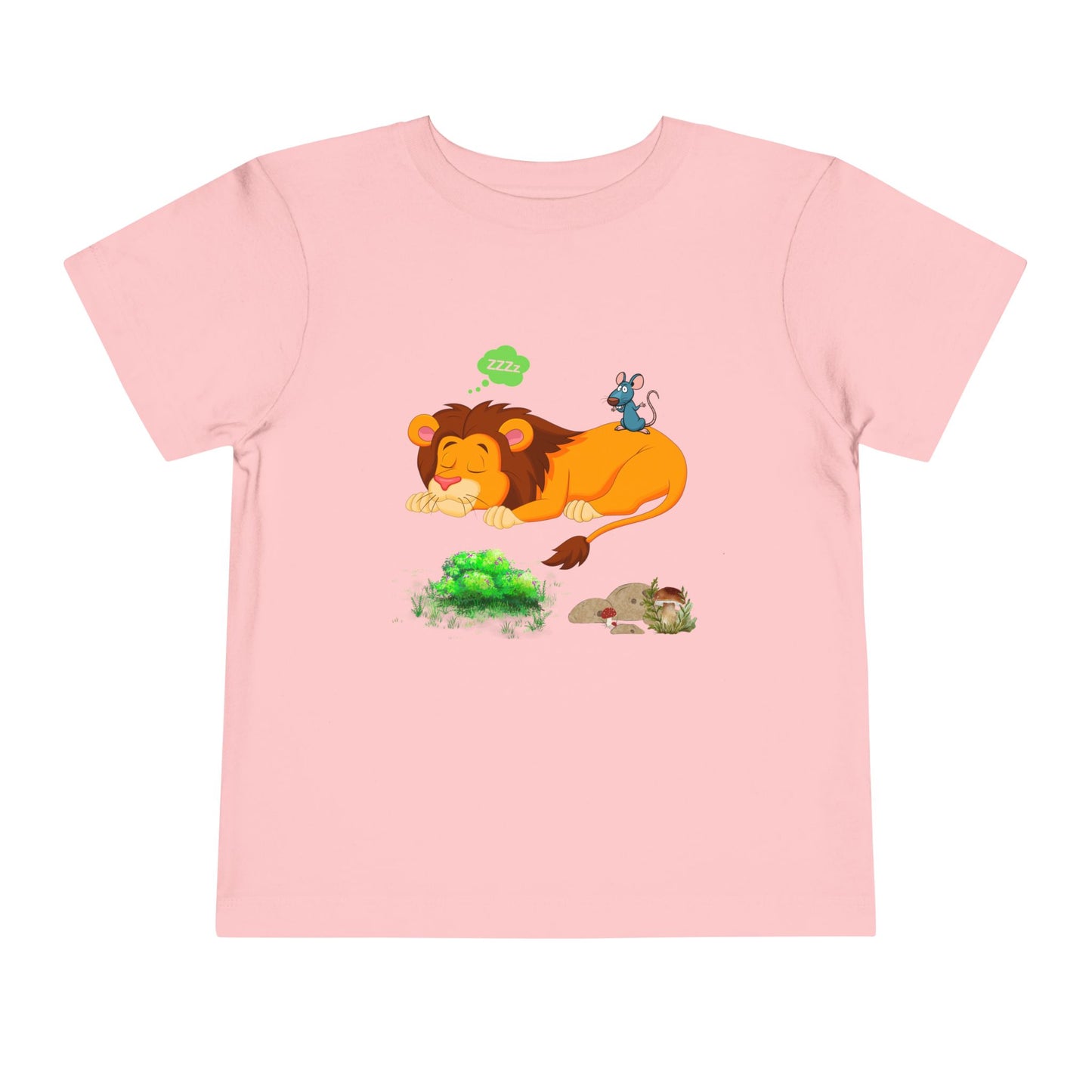 Lion Dreaming Toddler Tee, Cute Kids Shirt, Animal Lover Gift, Playful Toddler Apparel, Birthday Gift, Fun Kids Clothing