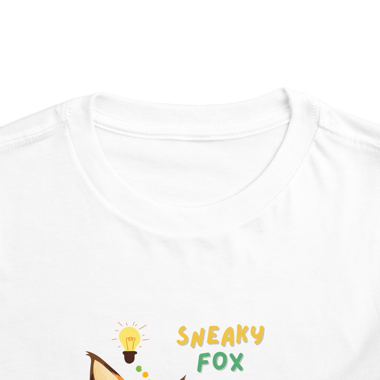 Sneaky Fox Toddler Tee, Cute Toddler Shirt, Animal Lover Gift, Kids Birthday Outfit, Nursery Decor