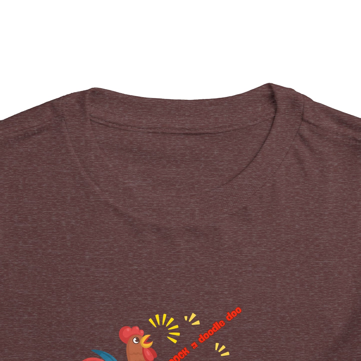 Rooster & Tractor Toddler Tee - Farm Animal Shirt, Cute Toddler Outfit, Birthday Gift, Kids Apparel, Farm Themed Clothing