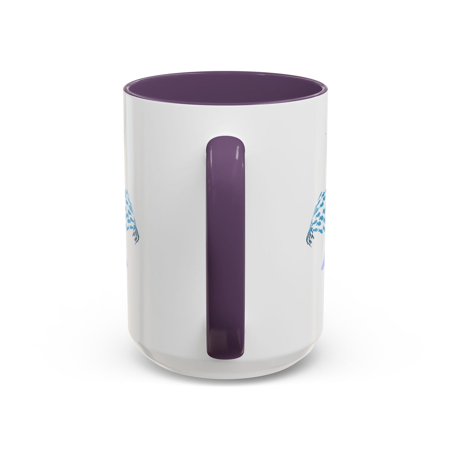 The mermaid and her school fish Coffee Mug