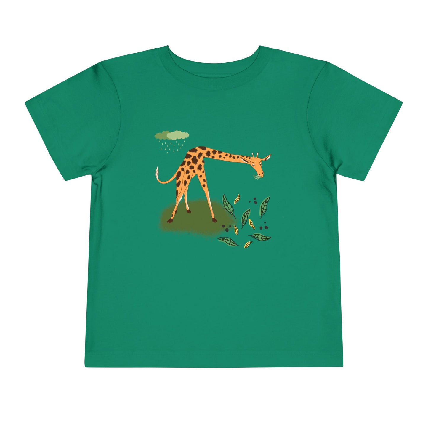 Cute Giraffe Toddler Tee, Animal Shirt, Kids Summer Tee, Playful Toddler Clothes, Gift for Baby Showers, Nursery Decor, Toddler Outfit
