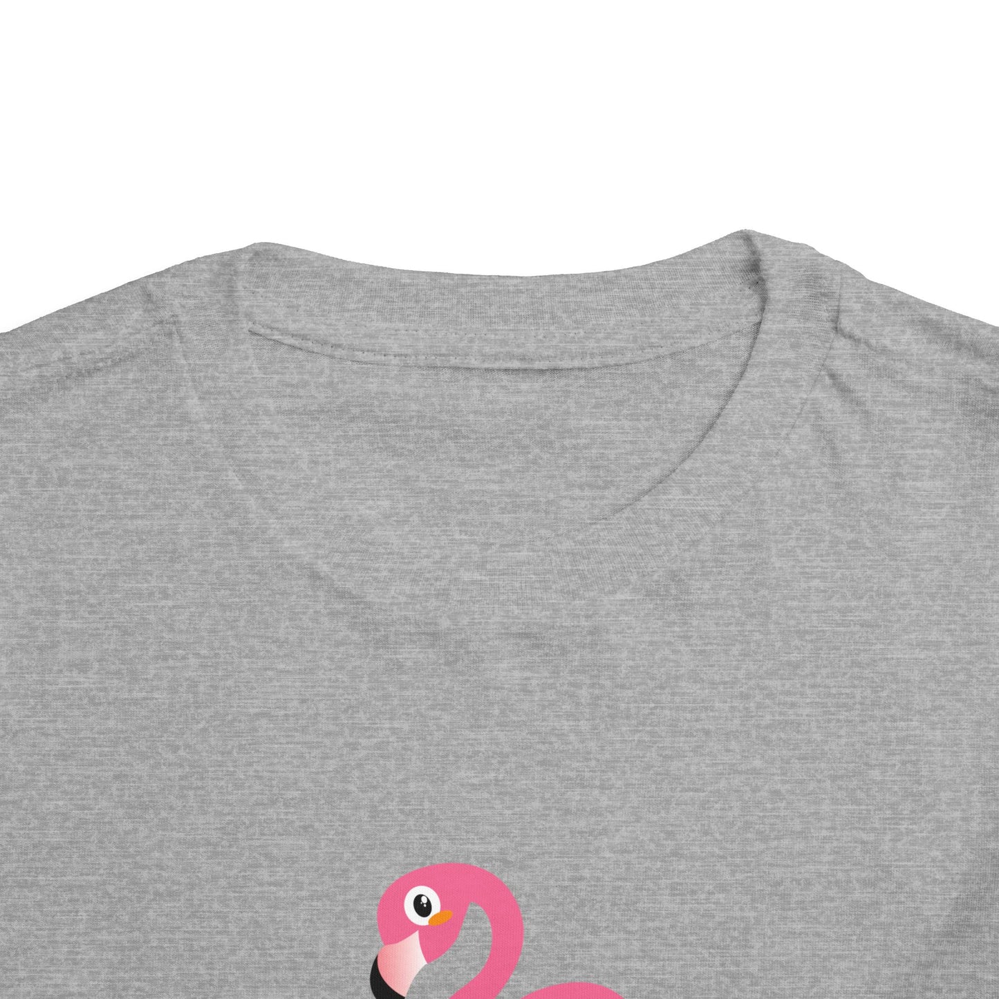 Whimsical Flamingo Toddler Tee - Fun Summer Kids Shirt, Playful Gift for Birthdays, Beach Days, Everyday Wear, Cute Summer Apparel