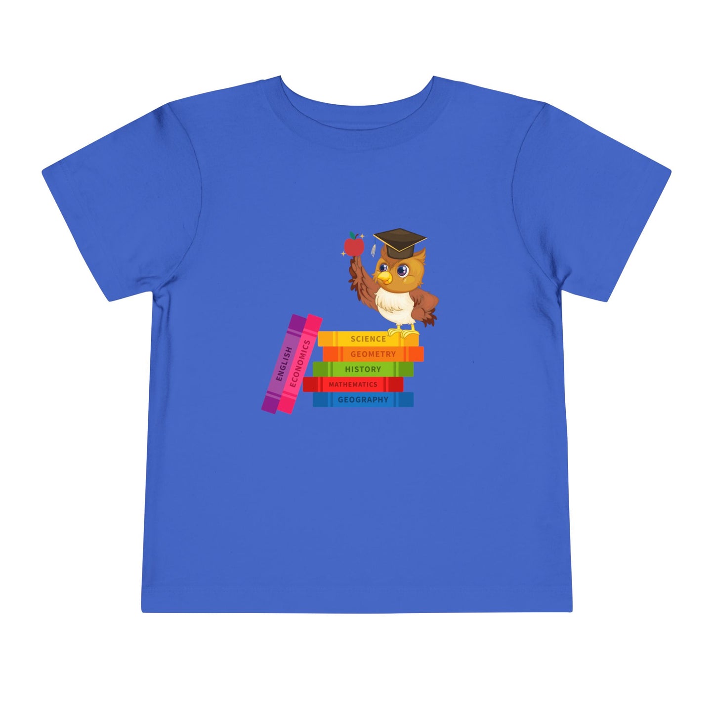 Graduation Owl Toddler Tee, Kids Graduation Gift, Cute Animal Shirt, Back to School Outfit, Book Lover Apparel, Preschool Tee