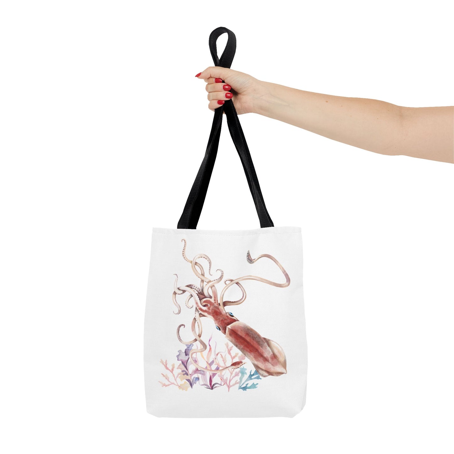 Squid dance of tentacles and translucence Tote Bag