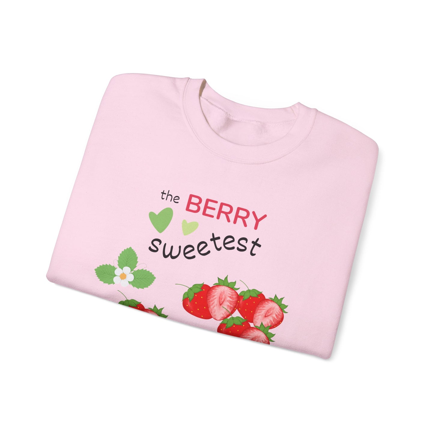 Berry Sweet Unisex Crewneck Sweatshirt - Cozy Gift, Perfect for Fall, Valentine's Day, Strawberry Lovers, Everyday Comfort