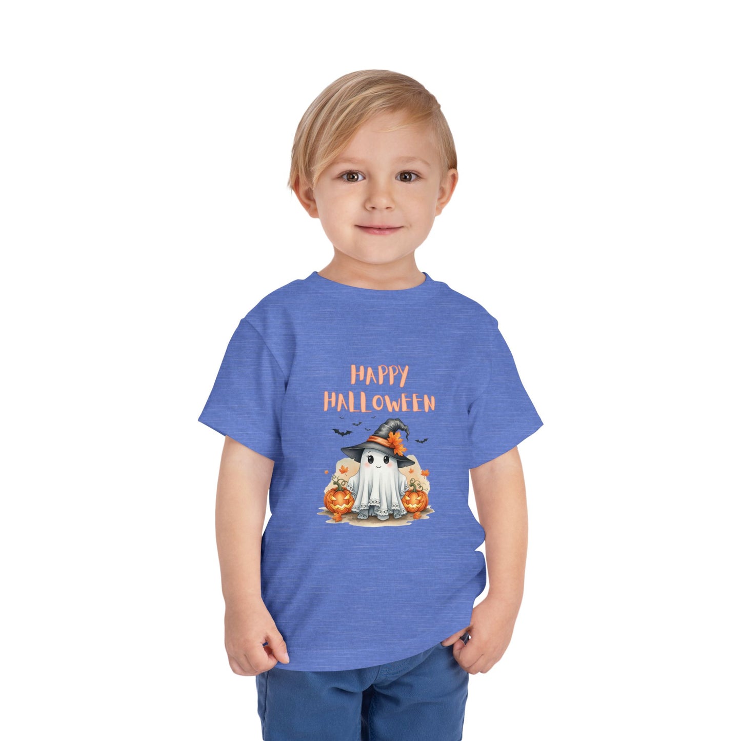 Toddler Halloween Tee, Spooky Ghost Shirt, Cute Kids Halloween Costume, Fall Celebration Top, Pumpkin Themed Tee