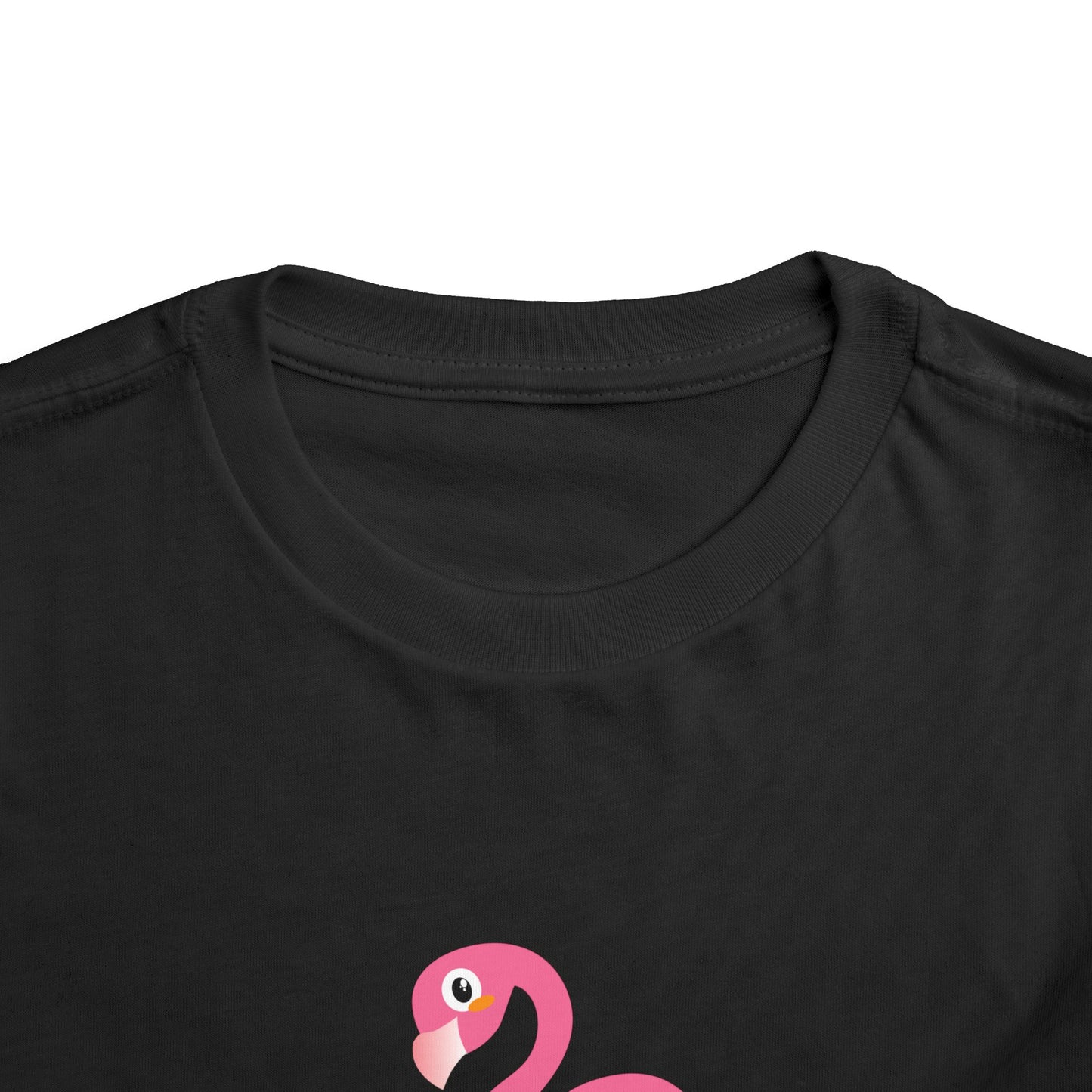 Whimsical Flamingo Toddler Tee - Fun Summer Kids Shirt, Playful Gift for Birthdays, Beach Days, Everyday Wear, Cute Summer Apparel