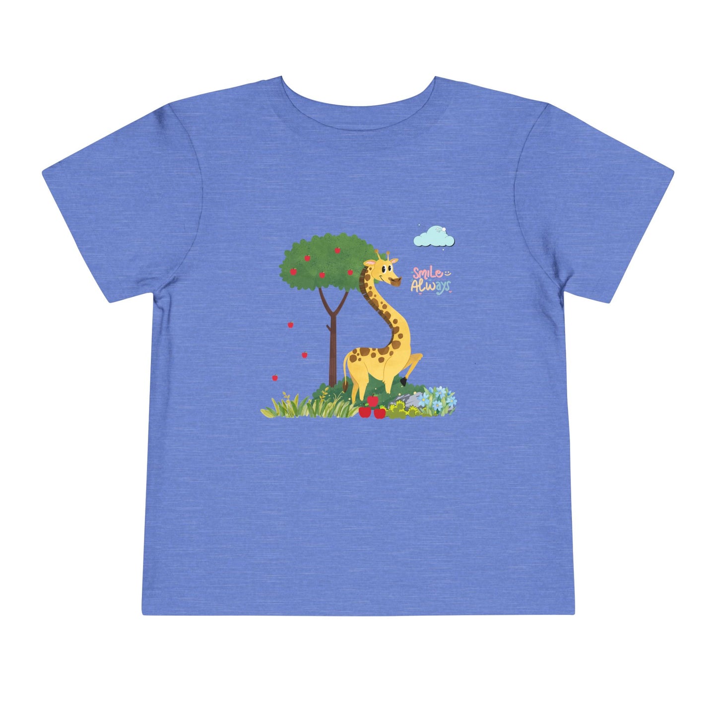 Adorable Toddler Giraffe Tee, Cute Kids Shirt, Playful Summer Top, Toddler Gift, Nature-Themed Children’s Apparel