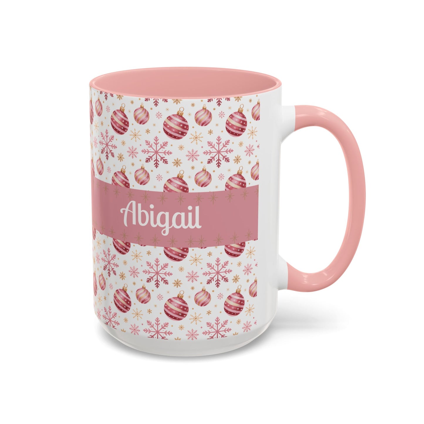 Personalized Holiday Coffee Mug - Custom Name - Festive Christmas Gift, Winter Decor, Family Mug, Personalized Present