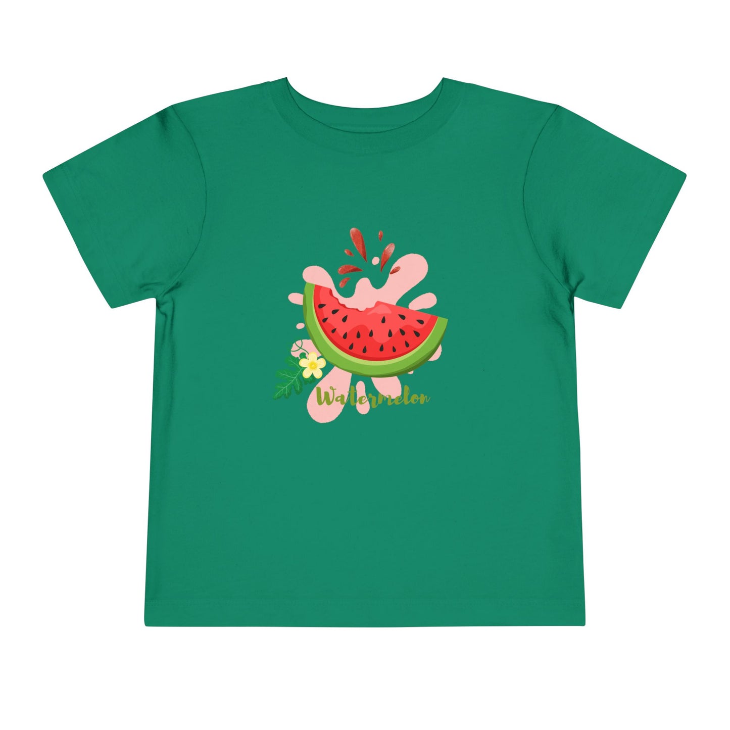 Watermelon Splash Toddler Tee, Summer Shirt, Kids T-Shirt, Cute Toddler Outfit, Fun Playwear, Birthday Gift
