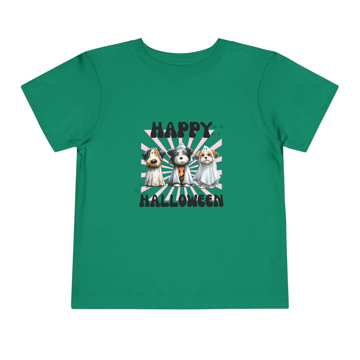 Toddler Halloween Tee - Cute Dog Design, Kids Halloween Shirt, Toddler Costume Shirt, Fun Playwear, Birthday Gift, Dog Lover Tee