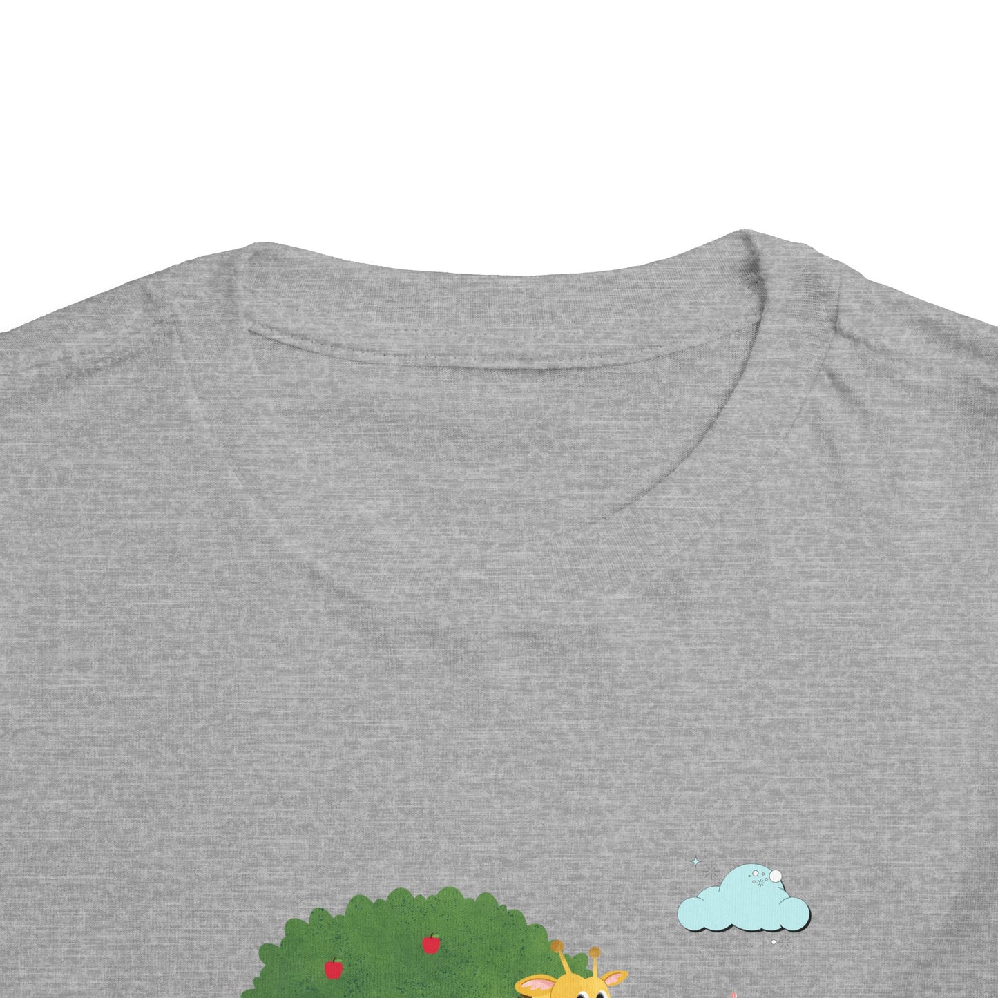 Adorable Toddler Giraffe Tee, Cute Kids Shirt, Playful Summer Top, Toddler Gift, Nature-Themed Children’s Apparel